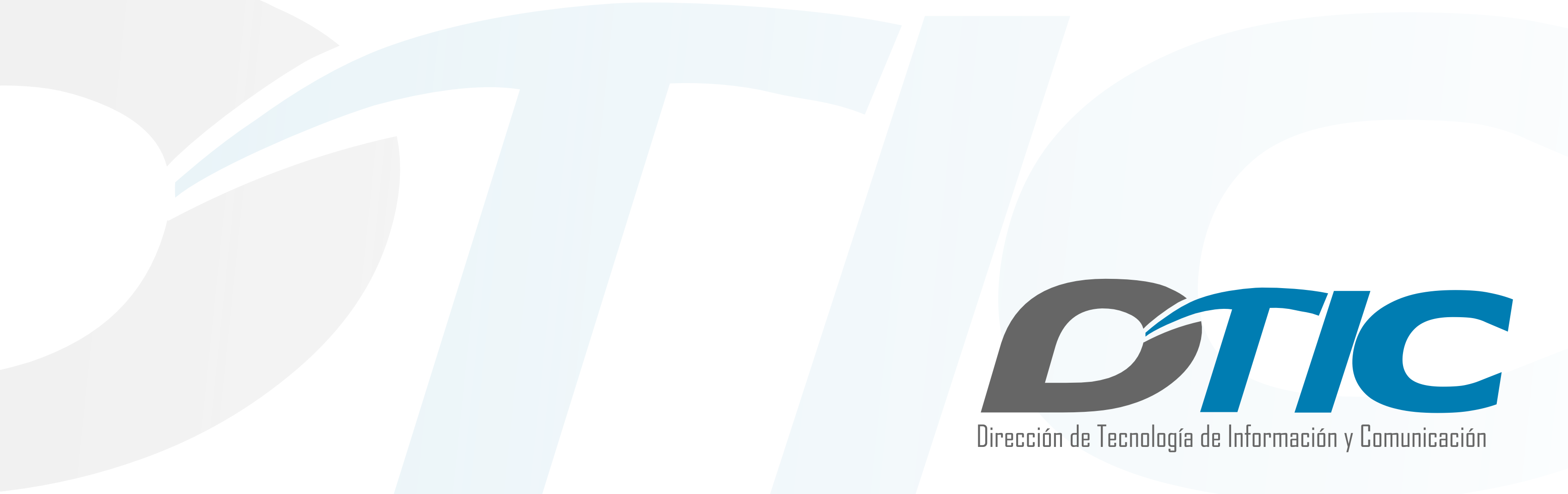 logo Dirección Tecnología de Información y Comunicación logo Dirección Tecnología de Información y Comunicación