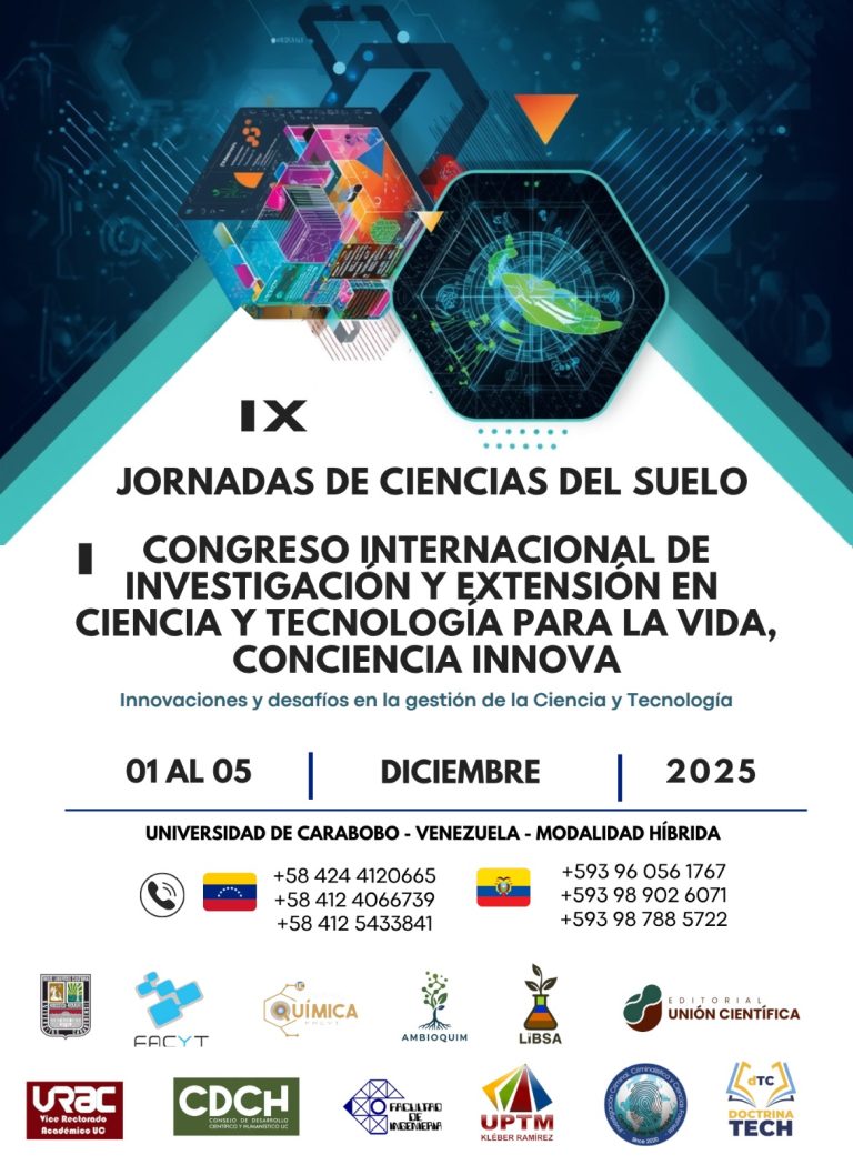 I Congreso Internacional de Investigación y Extensión en Ciencia y ...